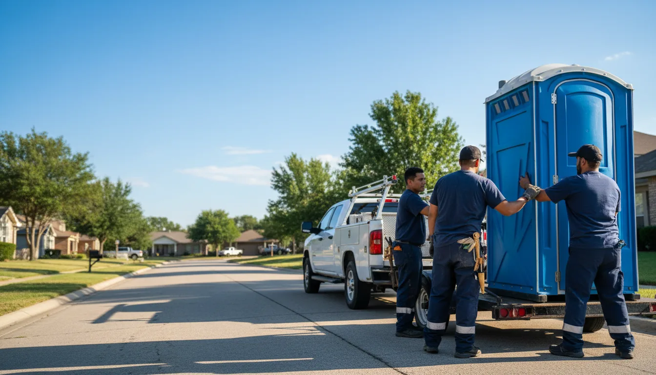 Portable Toilet Rental in Van Meter, IA near me